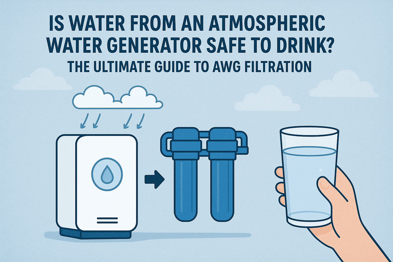 Amankah Air dari Generator Air Atmosfer untuk Diminum? Panduan Lengkap Filtrasi AWG